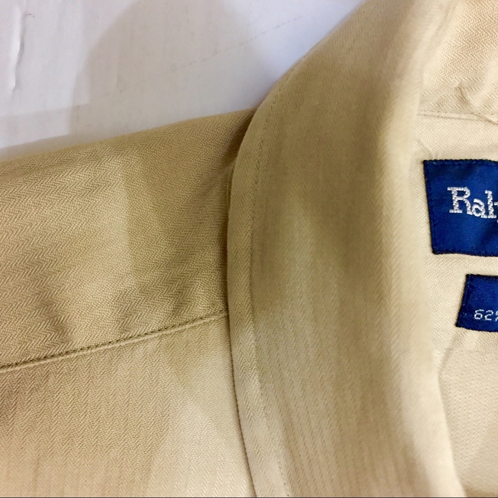 🌹HP🌹Silk Herringbone Shirt - Picture 4 of 5